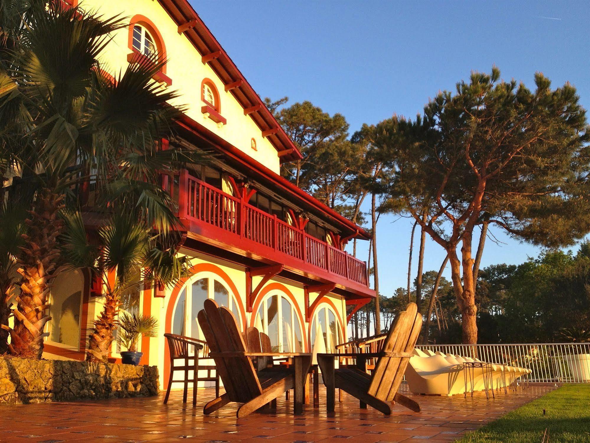 Hôtel Les Hortensias du Lac Soorts-Hossegor Exterior foto