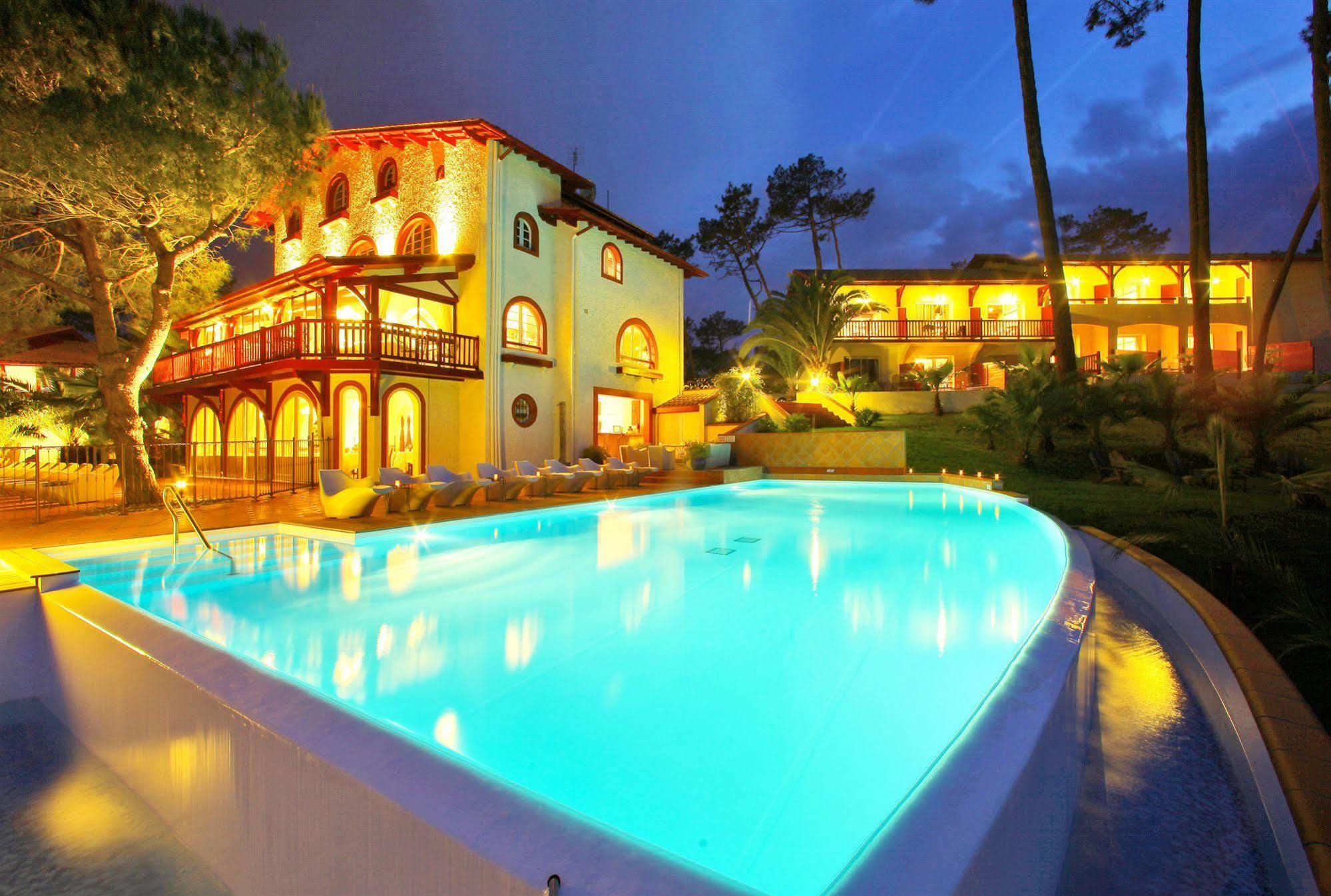 Hôtel Les Hortensias du Lac Soorts-Hossegor Exterior foto