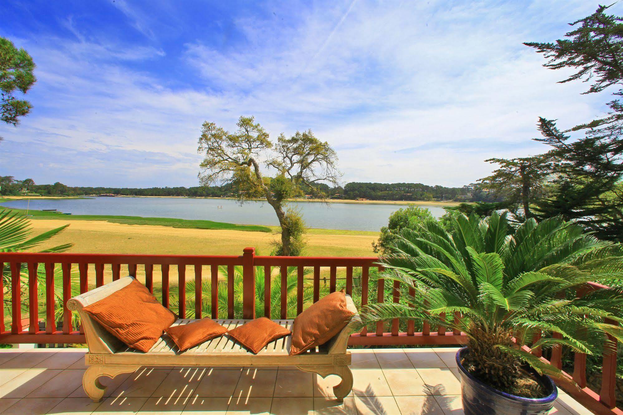 Hôtel Les Hortensias du Lac Soorts-Hossegor Exterior foto