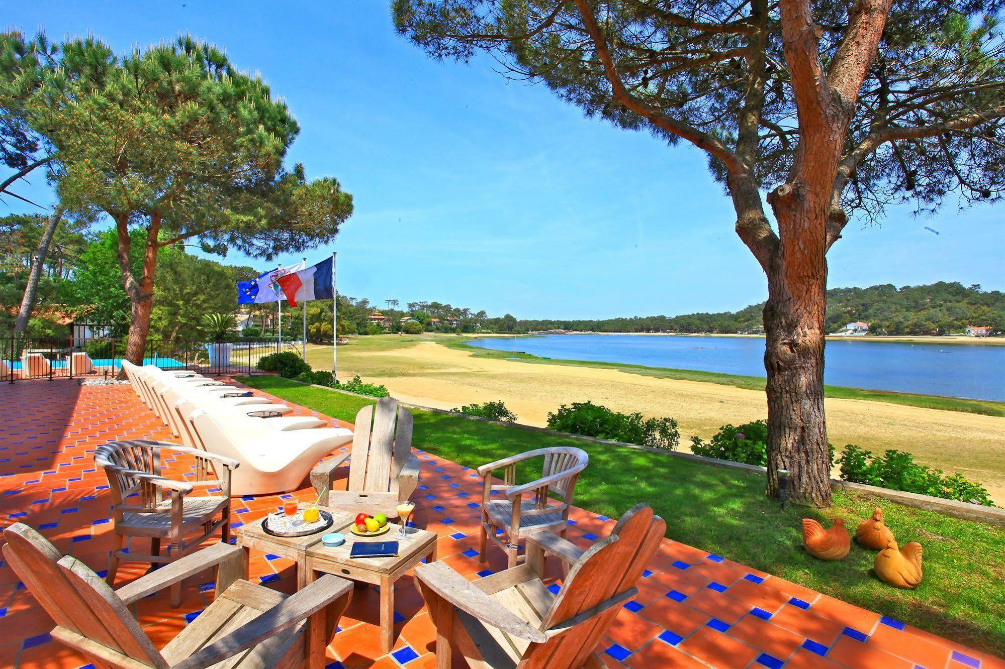 Hôtel Les Hortensias du Lac Soorts-Hossegor Exterior foto